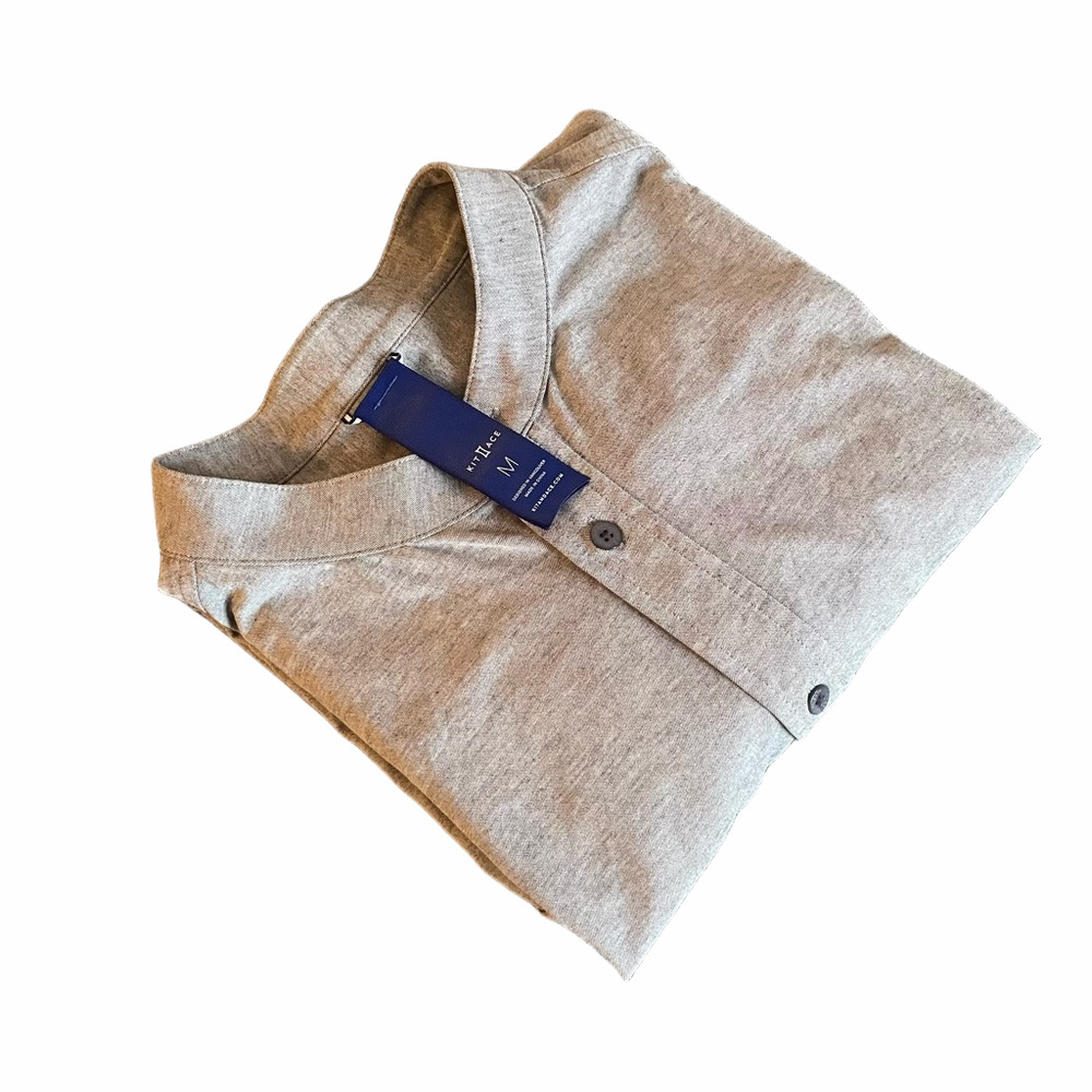 Kit and Ace Grey Button-Up Shirt Size Medium